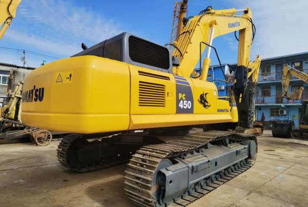 PC450 - 8 Hydraulic Crawler Second Hand Komatsu Excavator With 2.1m3 Bucket 45 Ton