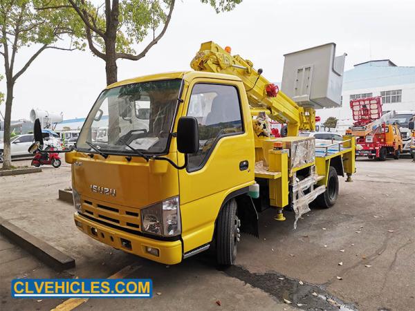 100P 98hp 12M ISUZU Aerial Platform Truck