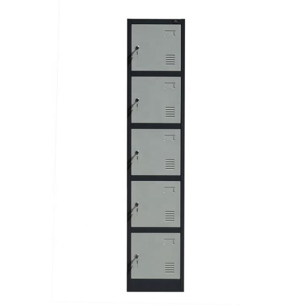 Black White Easy  Installation Multiple Door Steel Locker Cabinet