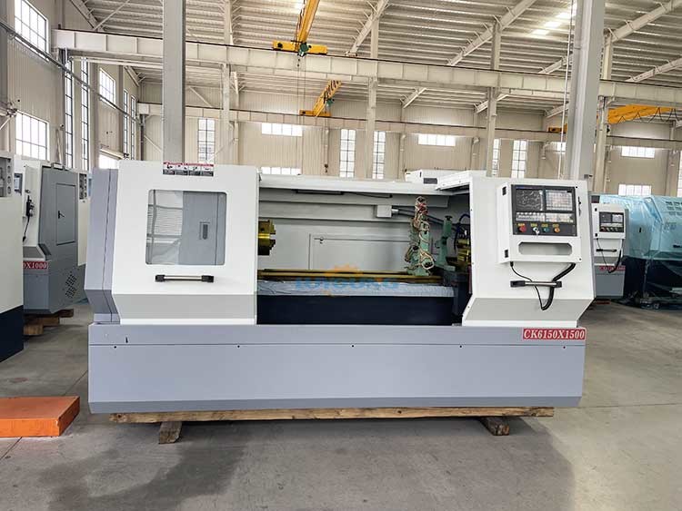 CK6150 GSK или FANUC Плоская кроватка CNC-вертовой станки 1000 до 1600 р Min