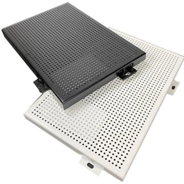 Decorative Aluminum Exterior Wall Panels Perforated Metal Wall Cladding Panels