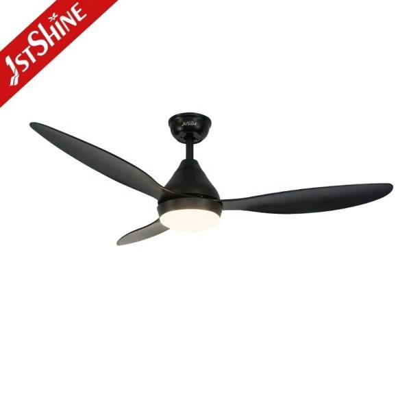 Remote Control/Wall Control Ceiling Fan Black Finish 3 Blades OEM Support Dimmer Yes