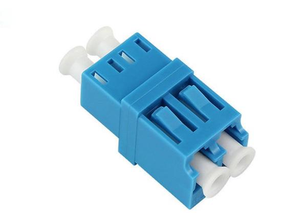 Duplex Ceramic Sleeve Optic Fiber Adapter High-Low type For FTTH / Passive Equipment