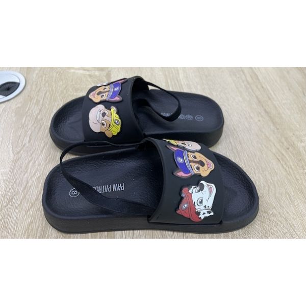 Chaussettes de piscine pour enfants EVA Patrouille de pattes Enfants sandales avec haut en caoutchouc en relief