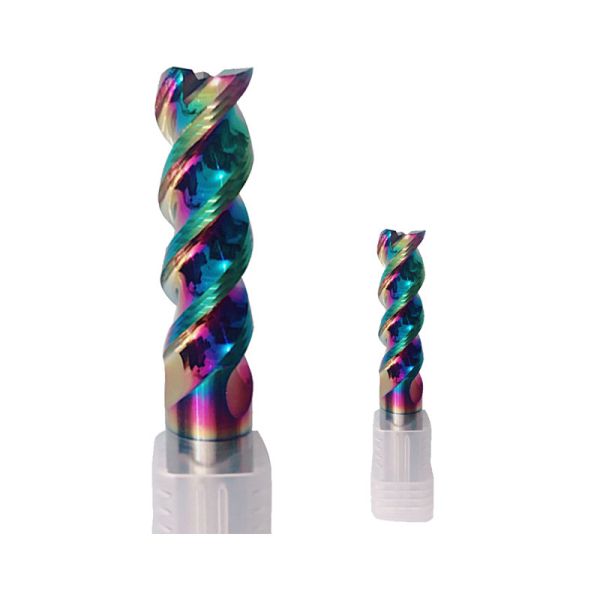 6mm 3 Flute Carbide End Mill Square End Mills For Copper Electrode