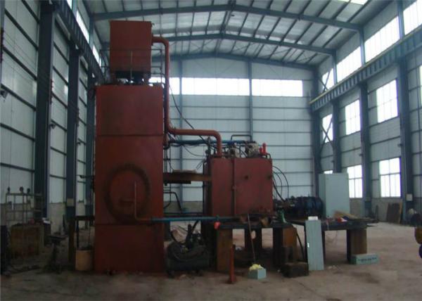 Equal Diameter Tee Forming Machine 30KW Motor Power 300KN Return Force