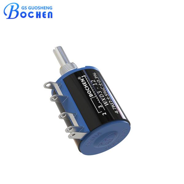 1W 10k Ohm Cinco giros Precisión Multiturn Potenciómetro Wirewound Pot WXD3-12