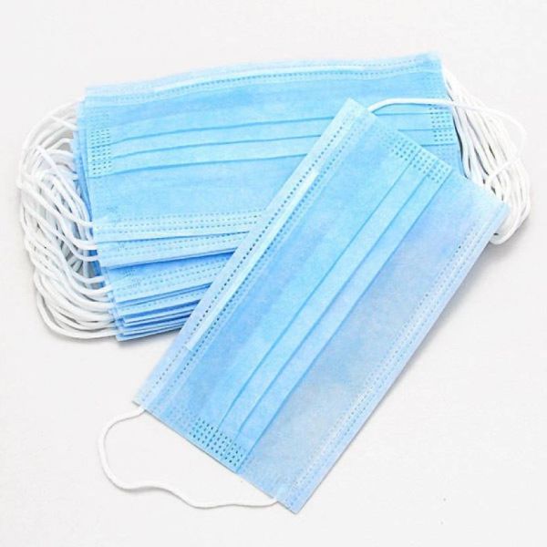 Anti Pollution 3 Ply 50 Pcs Disposable Medical Face Mask