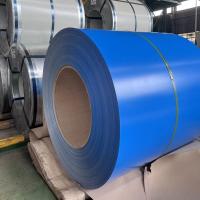 ASTM A755 Prepainted Galvalume Steel Coil PVDF Coated For Roofing Cladding