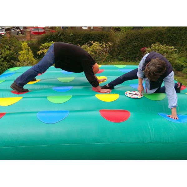 0.55mm PVC Outdoor Playing Inflatable Twister Sport Games Logo Customized