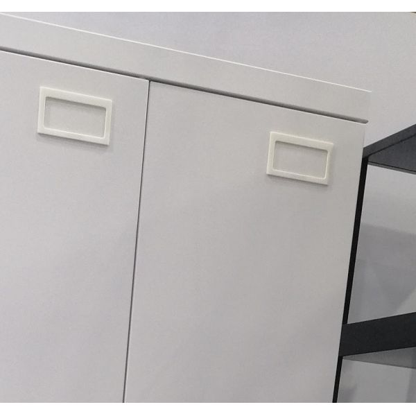 шкафчик офиса полной двери шкафчика двери толщины 2 0.6mm стальной Frameless стальной