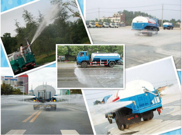 Anti caminhão do transporte do saneamento de Bowser 5000L da água da poeira