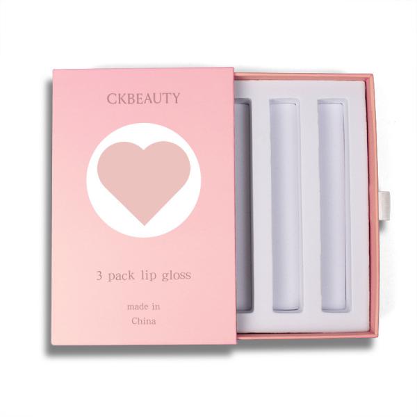 Cosmetic Packaging Box With Gold Hot Stamping And Luxurious Design For Lipsticks Beauty Skincare