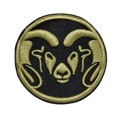 Heat Press Embroidery Patches , 3D Custom Embroidered Emblems