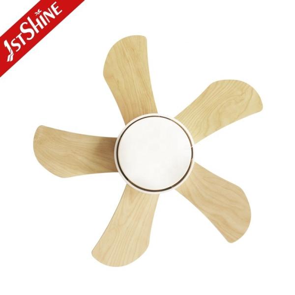 Economia de energia 28 polegadas ventilador de teto LED para tetos baixos corpo de metal e design flush