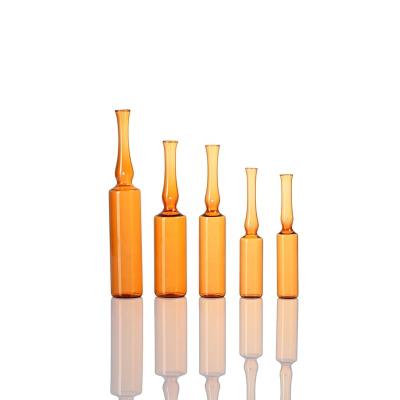 Low / Neutral Borosilicate Glass Ampoule ISO Form B Form C liquid ampoule USP TYPE I