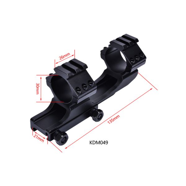 Objective Lens Diameter 50mm Side Focus Scope With Mount And 720g Weight For Hunting