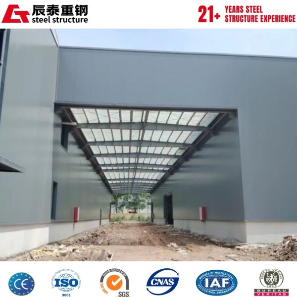 Fireproof Galvanized Steel Warehouse Building for Chemical Raw Material