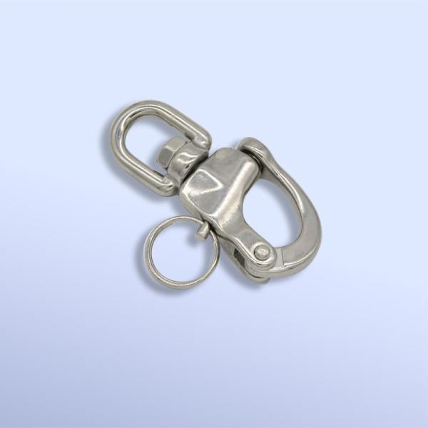 rigging  hardware ,stainless steel swivel eye snap shackle ,stainless steel snap shackle