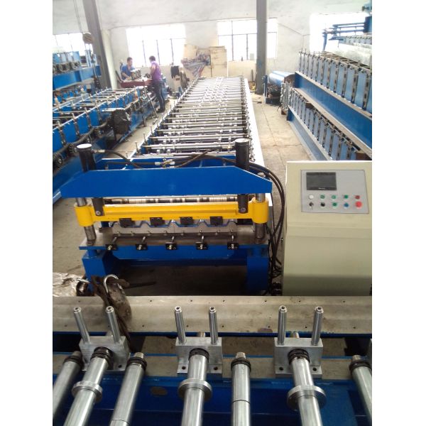 Individual IBR Roof Panel Roll Forming Machine 0.3-0.7mm Thickness