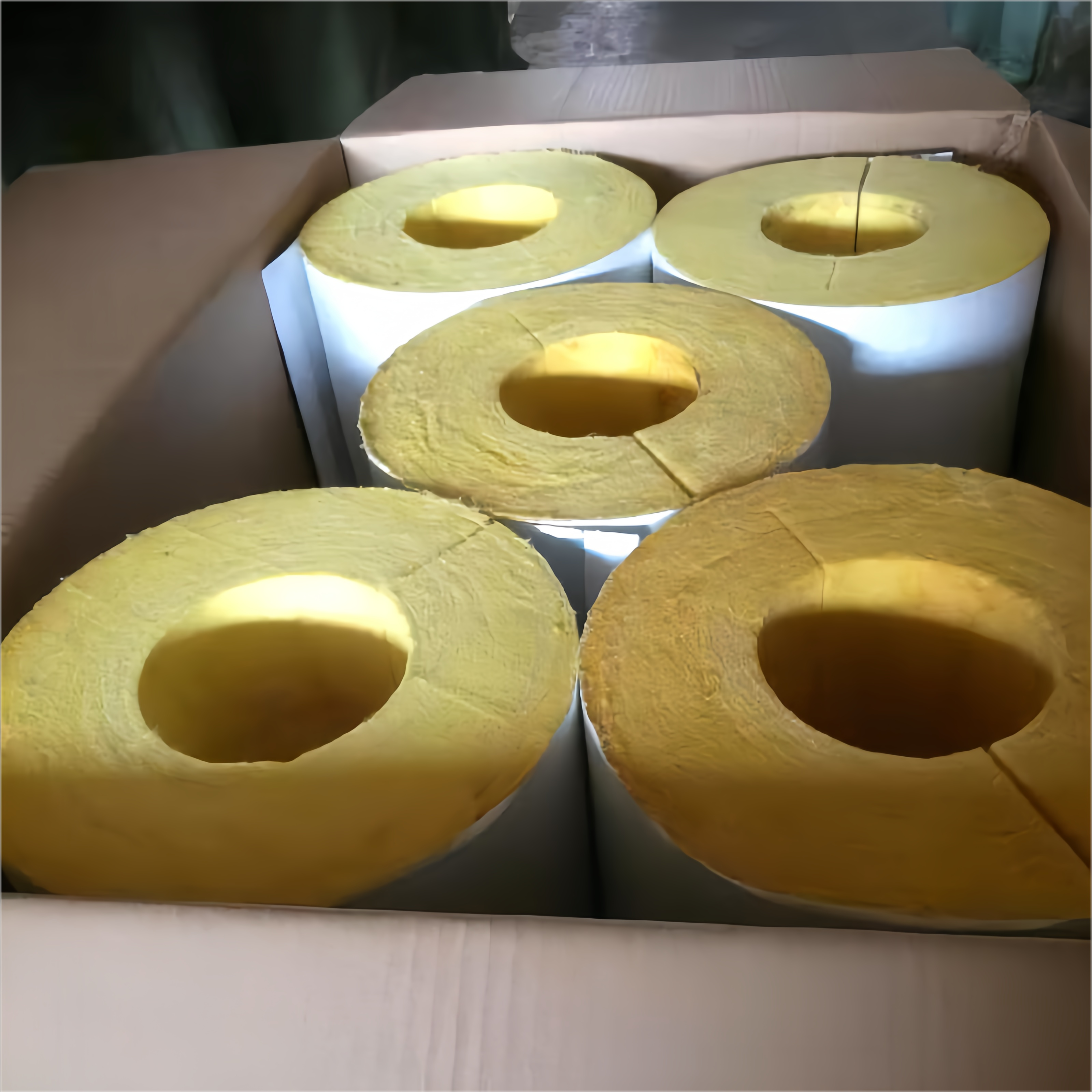 1200mm GlassWool Pipe Heat Insulation Flame Retardant Soundproof For HVAC Systems