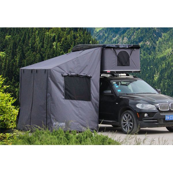 Four-season Hard Shell Roof Top Tent with Annex Easy to Set Up and Spacious Design