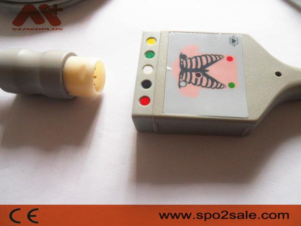 Cabo do tronco da ligação ECG de Philips Compatible 5 - M1610A