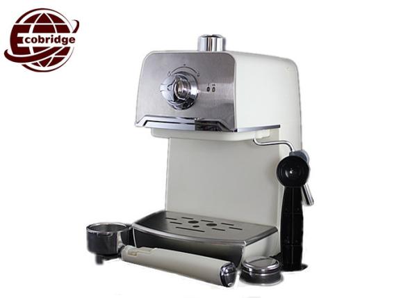 Domestic Automatic Espresso Machine , Stainless Steel Milk Frother Home Espresso Maker
