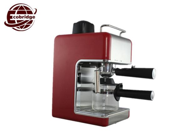 Glass Jug Home Espresso Machine , 3.5 Bar Steam Cappuccino Espresso Coffee Machine