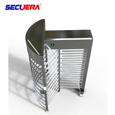porta completa da barreira do torniquete da altura RFID de 120 graus do controle de acesso automático do monocanal