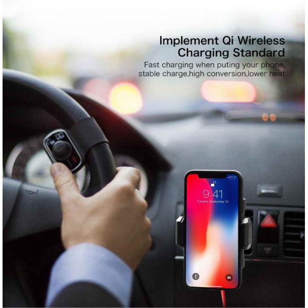 Wireless Charging Magnetic Car Charger Mini Universial qi Wireless Charger