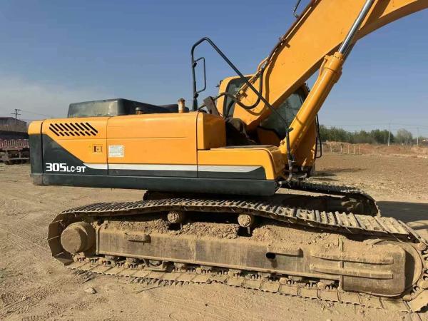 Used Hyundai 305lc-9T Excavator 30 Ton Mining Construction Earthmoving Machine