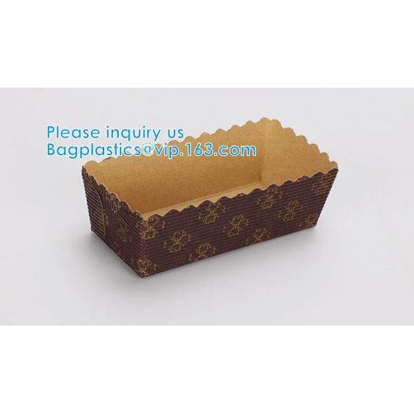 Paper Baking Mini Loaf Pan Kitchen Supply, Chef Supplies, chocolate pastry piping, bakery supplies, Christmas Cupcake