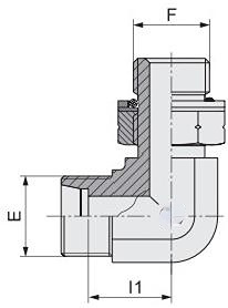 1cg9 труба 90 градусов локоть ПТО тракторный насос Bsp мужской фитинги рядом со мной гидравлический адаптер нить диаграмма