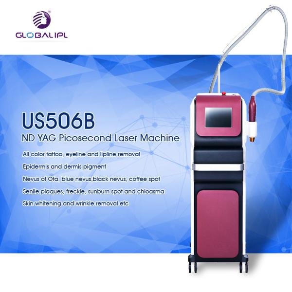 ND YAG Discovery Pico Laser Tattoo Removal Machine 15Hz Fast Repetition