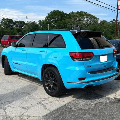 Gloss Sky Blue Car Wrapping Film TPU Coloured Ppf Paint Protection Film For Cars