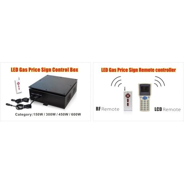 señal de precio del petróleo para la estación de servicio LED señal de gas de cambio de bombas de gas de la bomba de gas de la pantalla de precio