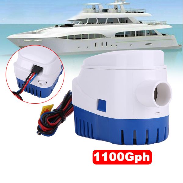 CY-811 1100GPH Full Automatic Power-off Cabin Drainage Bilge Pump Centrifugal Water Pump for Rv Yacht Marine