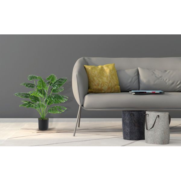 Faux Plant Artificial Plant Split-Leaf Philodendron, Monstera Deliciosa, Fake Indoor Plant, Excellent Gift