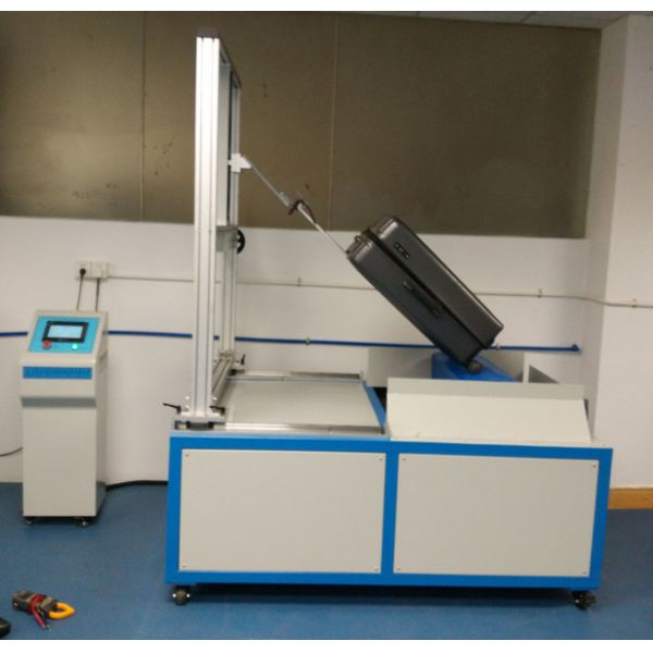 Máquina de prueba de equipaje para bajar escaleras Tester de durabilidad de la caja para bajar escaleras