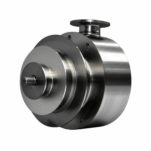 Double Cup or Split Bucket Pelton Hydro Turbine with Stainless Steel Nozzle Ring and Up to 90% Efficiency for High-Pressure Applications