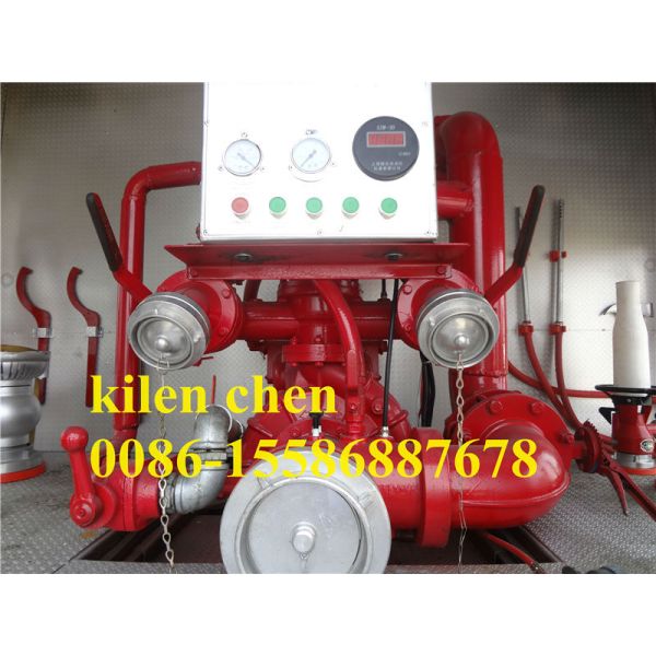SINOTRUK Fire Service Truck 4x2 12000l Water Foam Tank Truck Single Cabin