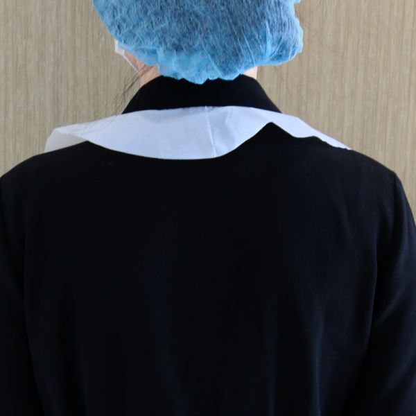 Disposable PE 70x110CM Blue/White Protect Safety Plastic Apron Roll Waterproof Dental Apron Without Sleeve