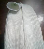 Ivory Color Electrical Silicone Fiberglass Insulation Casing With 0.5~25mm O.D.