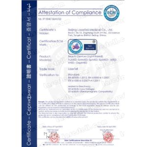 Beijing LaserTell Medical Co., Ltd. Сертификации