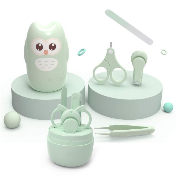 Hot selling  Electric Nail Trimmer Nail File Toes Fingernails Care with LED Light for Newborn baby Kids and Adult