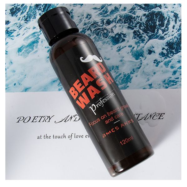 Травяной набор роста бороды холить людей бальзама масла сыворотки бороды 120ML