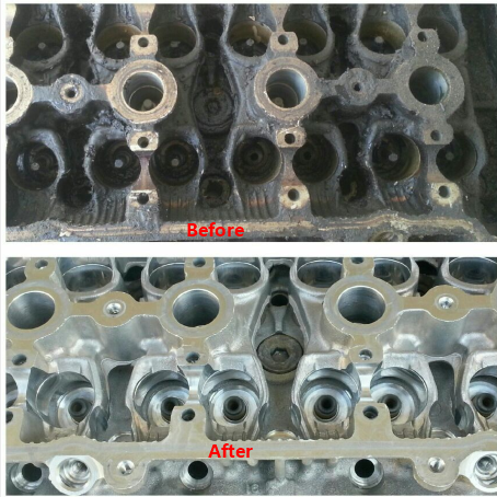 360L Industrial Ultrasonic Parts Cleaner Stainless Steel Tank For Auto Parts Engine block