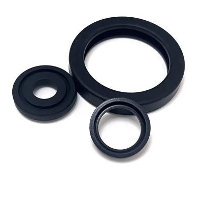 Customized Silicone Rubber Ring, Black Circular Rubber Gasket