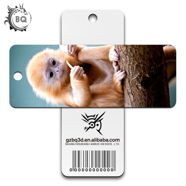 3d Cartoon Bookmark Lenticular Flip 2 Images Changed For Souvenirs & Gifts